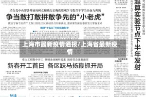 上海市最新疫情通报/上海省最新疫情