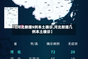 【河北新增5例本土确诊,河北新增几例本土确诊】