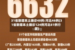 31省新增本土确诊48例:河北46例(31省新增本土确诊124例河北81例行踪)
