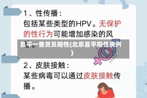 昌平一售货员阳性(北京昌平阳性病例)