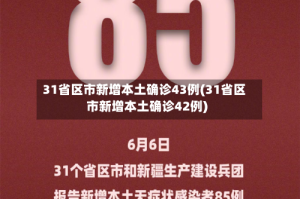 31省区市新增本土确诊43例(31省区市新增本土确诊42例)
