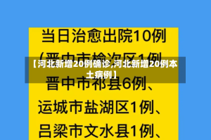 【河北新增20例确诊,河北新增20例本土病例】