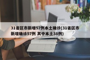 31省区市新增57例本土确诊(31省区市新增确诊57例 其中本土38例)