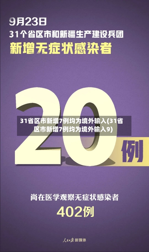 31省区市新增7例均为境外输入(31省区市新增7例均为境外输入9)-第2张图片